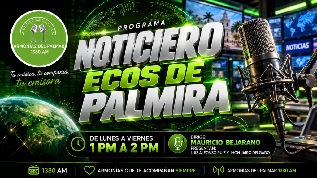📰🎙️ NOTICIERO ECOS DE PALMIRA