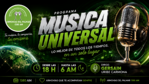 🎙️🌎 MÚSICA UNIVERSAL 🌎🎙️